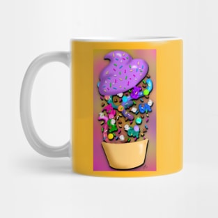 Exploding Cupcake Mug